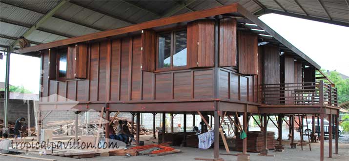 Bali prefabricated house for Hawaii, Tahiti and the Caribbean