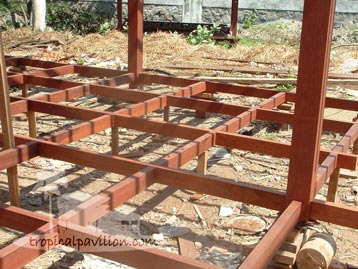 Bali prefabricated wood house